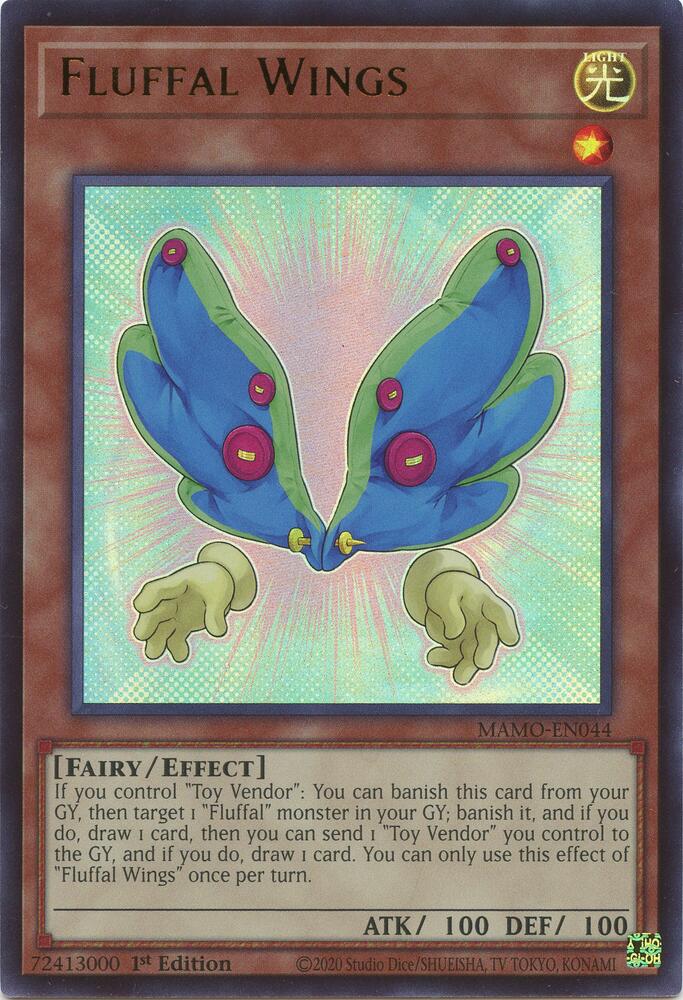 Fluffal Wings MAMO-EN044 (Magnificent Monsters)  - 1st Edition