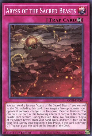 Abyss of the Sacred Beasts CORI-EN067 (Chaos Origins)  - 1st Edition