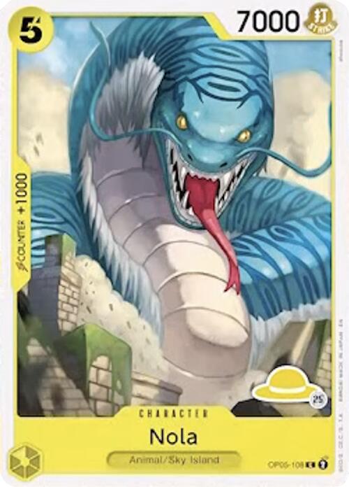 Nola Luffy Deck OP05-108 (Set Sail Deck Set) 