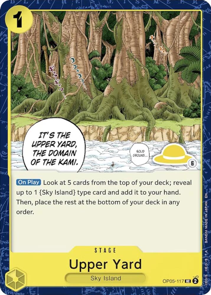 Upper Yard Luffy Deck OP05-117 (Set Sail Deck Set) 