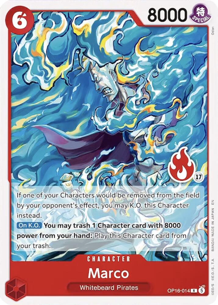 Marco Ace Deck OP16-014 (Set Sail Deck Set) 