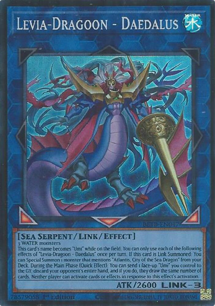 Levia Dragoon Daedalus BETB-EN047 (Beyond the Brave)  - 1st Edition