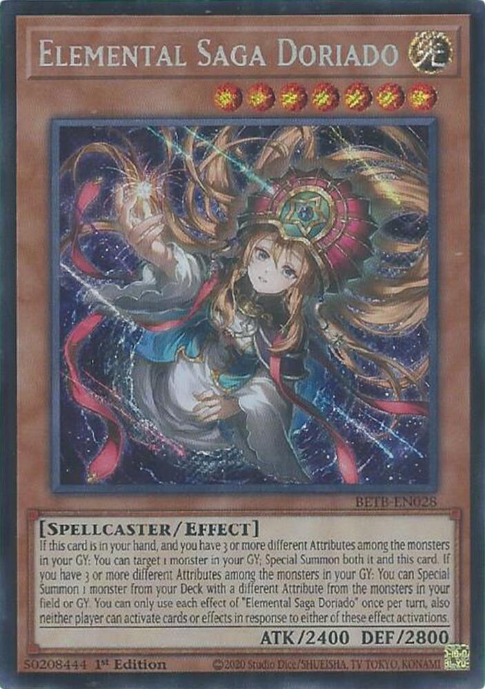 Elemental Saga Doriado BETB-EN028 (Beyond the Brave)  - 1st Edition