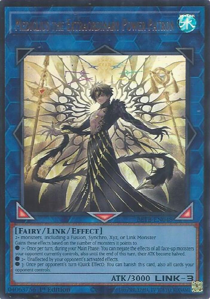 Mediclius the Extraordinary Power Patron BETB-EN048 (Beyond the Brave)  - 1st Edition