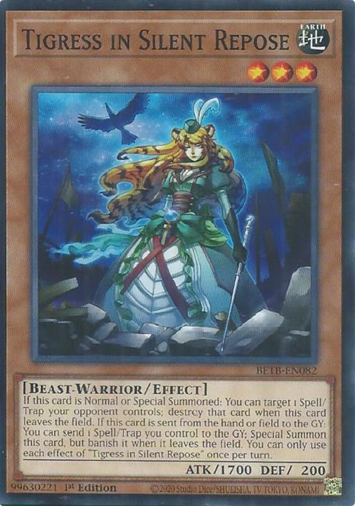 Tigress in Silent Repose BETB-EN082 (Beyond the Brave)  - 1st Edition