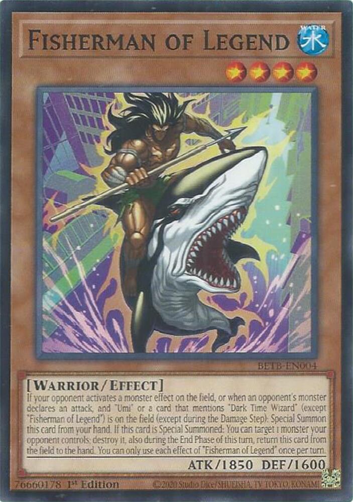 Fisherman of Legend BETB-EN004 (Beyond the Brave)  - 1st Edition