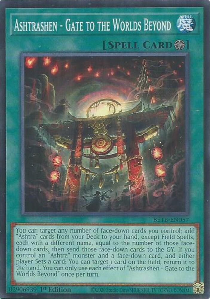 Ashtrashen Gate to the Worlds Beyond BETB-EN057 (Beyond the Brave)  - 1st Edition