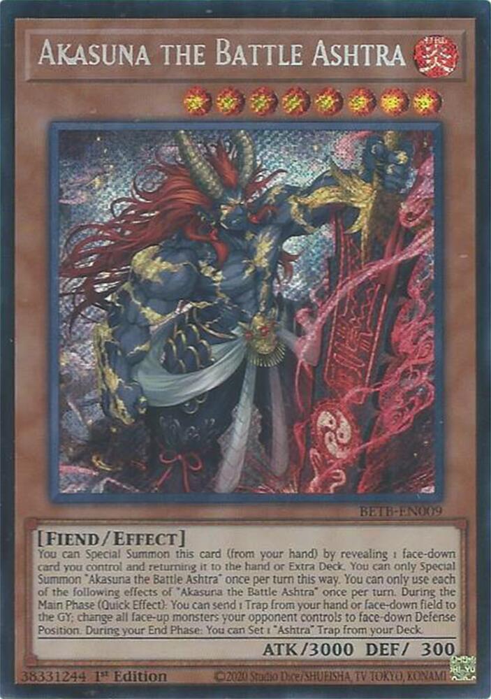 Akasuna the Battle Ashtra BETB-EN009 (Beyond the Brave)  - 1st Edition