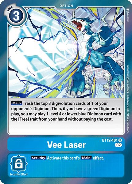 Vee Laser BT12-101 R (Across Time)  - Foil