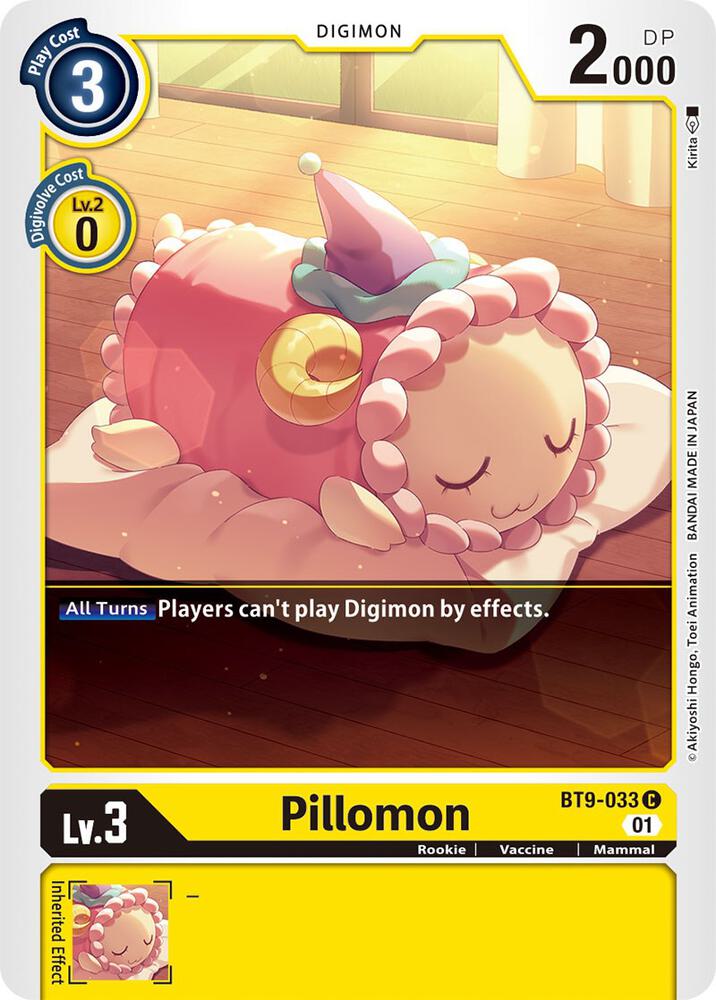 Pillomon BT9-033 C (X Record) 
