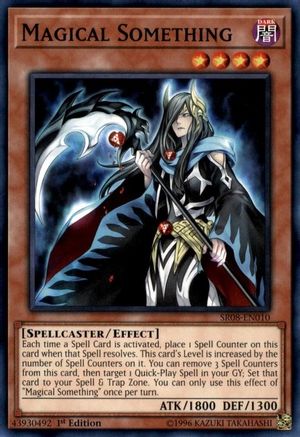 Magical Something (SR08-EN010) - Common - 1st Edition - Structure Deck: Order of the Spellcasters