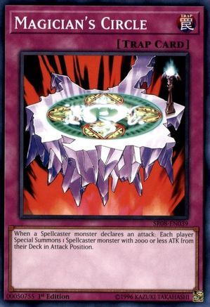 Magician's Circle (SR08-EN039) - Common - 1st Edition - Structure Deck: Order of the Spellcasters