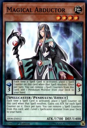 Magical Abductor (SR08-EN012) - Common - 1st Edition - Structure Deck: Order of the Spellcasters