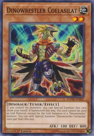 Dinowrestler Coelasilat (DANE-EN007) - Common - Unlimited - Dark Neostorm