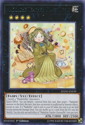 Madolche Teacher Glassouffle (DANE-EN039) - Rare - Dark Neostorm
