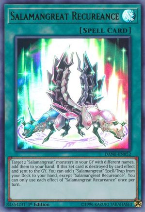Salamangreat Recureance (DANE-EN052) - Ultra Rare - Dark Neostorm