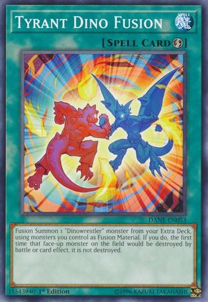 Tyrant Dino Fusion (DANE-EN053) - Common - Dark Neostorm