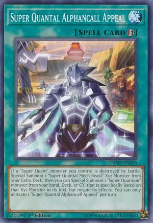 Super Quantal Alphancall Appeal (DANE-EN056) - Common - Dark Neostorm