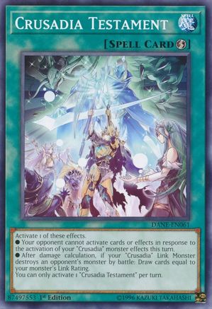 Crusadia Testament (DANE-EN061) - Common - Dark Neostorm