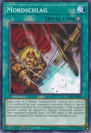 Mordschlag (DANE-EN065) - Common - Dark Neostorm