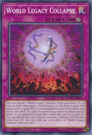 World Legacy Collapse (DANE-EN075) - Common - Unlimited - Dark Neostorm