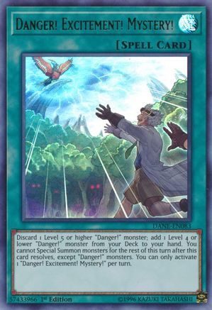 Danger! Excitement! Mystery! (DANE-EN083) - Ultra Rare - Dark Neostorm