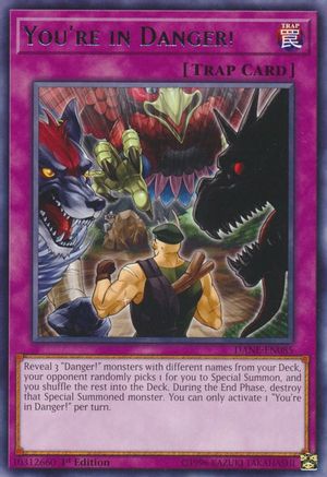 You're in Danger! (DANE-EN085) - Rare - Unlimited - Dark Neostorm