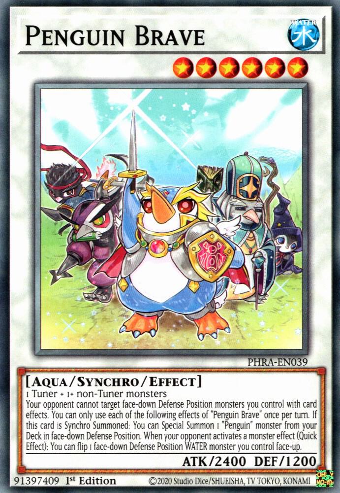 Penguin Brave PHRA-EN039 (Phantom Rage)  - 1st Edition