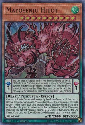 Mayosenju Hitot (RIRA-EN011) - Super Rare - Rising Rampage