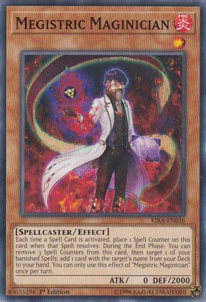 Megistric Maginician (RIRA-EN036) - Common - Unlimited - Rising Rampage