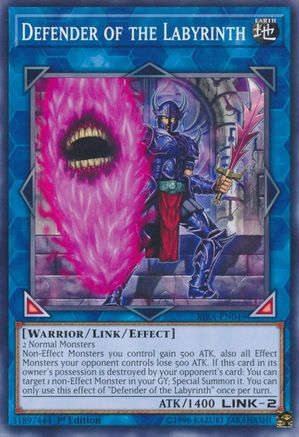 Defender of the Labyrinth (RIRA-EN049) - Common - Rising Rampage