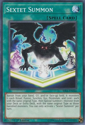 Sextet Summon (RIRA-EN066) - Common - Rising Rampage
