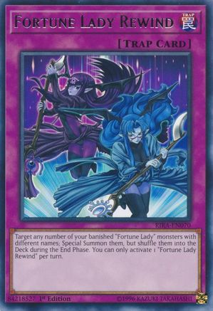 Fortune Lady Rewind (RIRA-EN070) - Rare - Rising Rampage