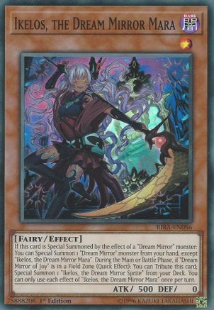 Ikelos, the Dream Mirror Mara (RIRA-EN086) - Super Rare - Unlimited - Rising Rampage