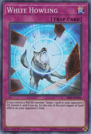 White Howling (RIRA-EN096) - Super Rare - Unlimited - Rising Rampage