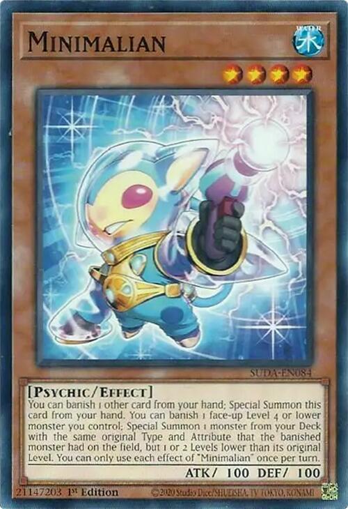 Minimalian SUDA-EN084 (Supreme Darkness)  - 1st Edition