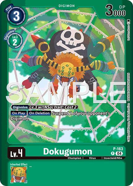 Dokugumon P-163 P (Limited Card Pack -Billion Bullet-)  - Foil