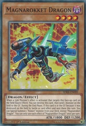 Magnarokket Dragon (SDRR-EN009) - Common - 1st Edition - Structure Deck: Rokket Revolt