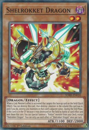Shelrokket Dragon (SDRR-EN010) - Common - 1st Edition - Structure Deck: Rokket Revolt