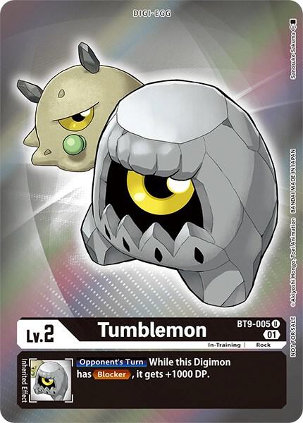 Tumblemon Box Topper BT9-005 U (X Record)  - Foil