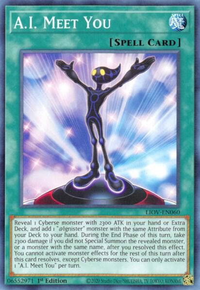 A.I. Meet You LIOV-EN060 (Lightning Overdrive)  - 1st Edition