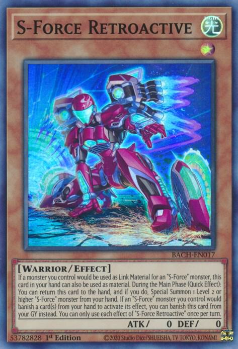 S-Force Retroactive BACH-EN017 (Battle of Chaos)  - 1st Edition