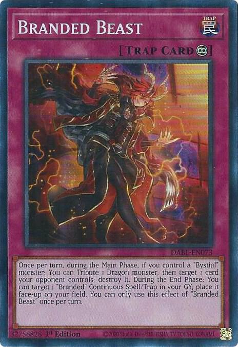 Branded Beast DABL-EN073 (Darkwing Blast)  - 1st Edition