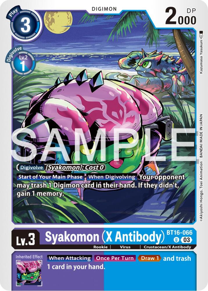 Syakomon X Antibody BT16-066 U (Beginning Observer) 