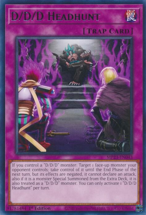 D D D Headhunt MP23-EN043 (25th Anniversary Tin: Dueling Heroes Mega Pack)  - 1st Edition