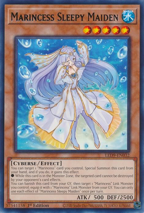 Marincess Sleepy Maiden LED9-EN032 (Legendary Duelists: Duels From the Deep)  - 1st Edition