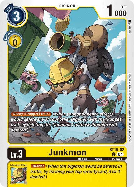Junkmon ST19-02 U (Starter Deck 19: Fable Waltz) 