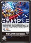 Midnight Memory Boost LM-049 P (Limited Card Pack -Billion Bullet-)  - Foil