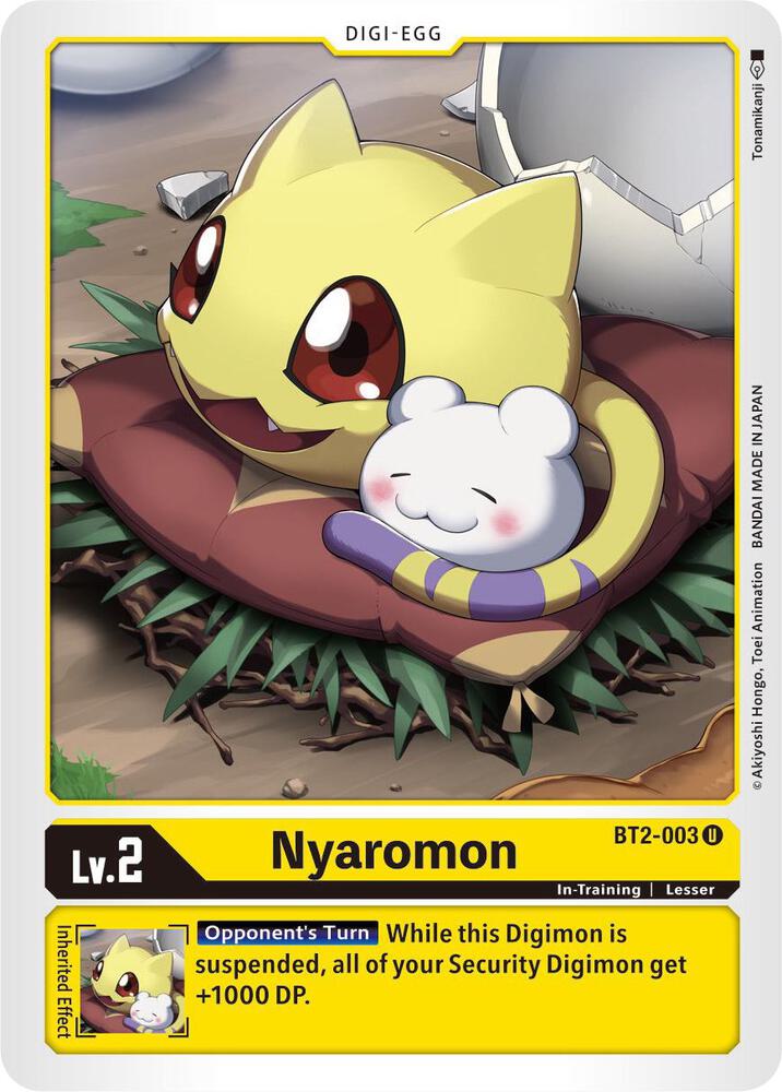 Nyaromon BT2-003 U (Release Special Booster 1.5) 