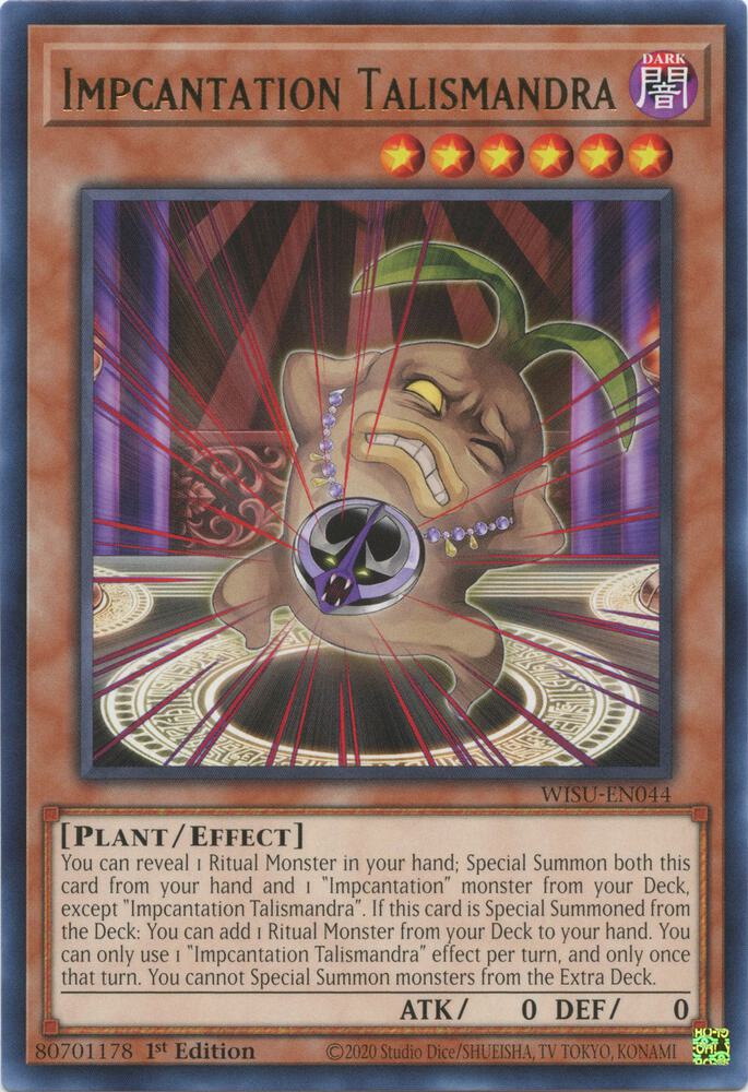 Impcantation Talismandra WISU-EN044 (Wild Survivors)  - 1st Edition
